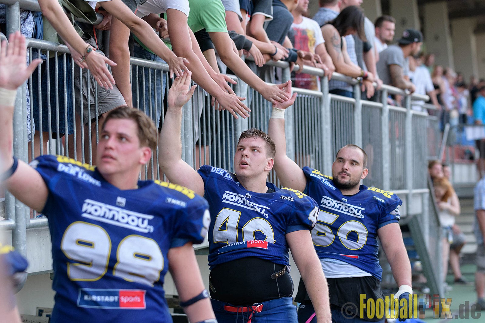 Essen Assindia Cardinals vs. Ritterhude Badgers - 23.07.2016 GFL2: Essen Assindia Cardinals vs. Ritterhude Badgers (41:35)