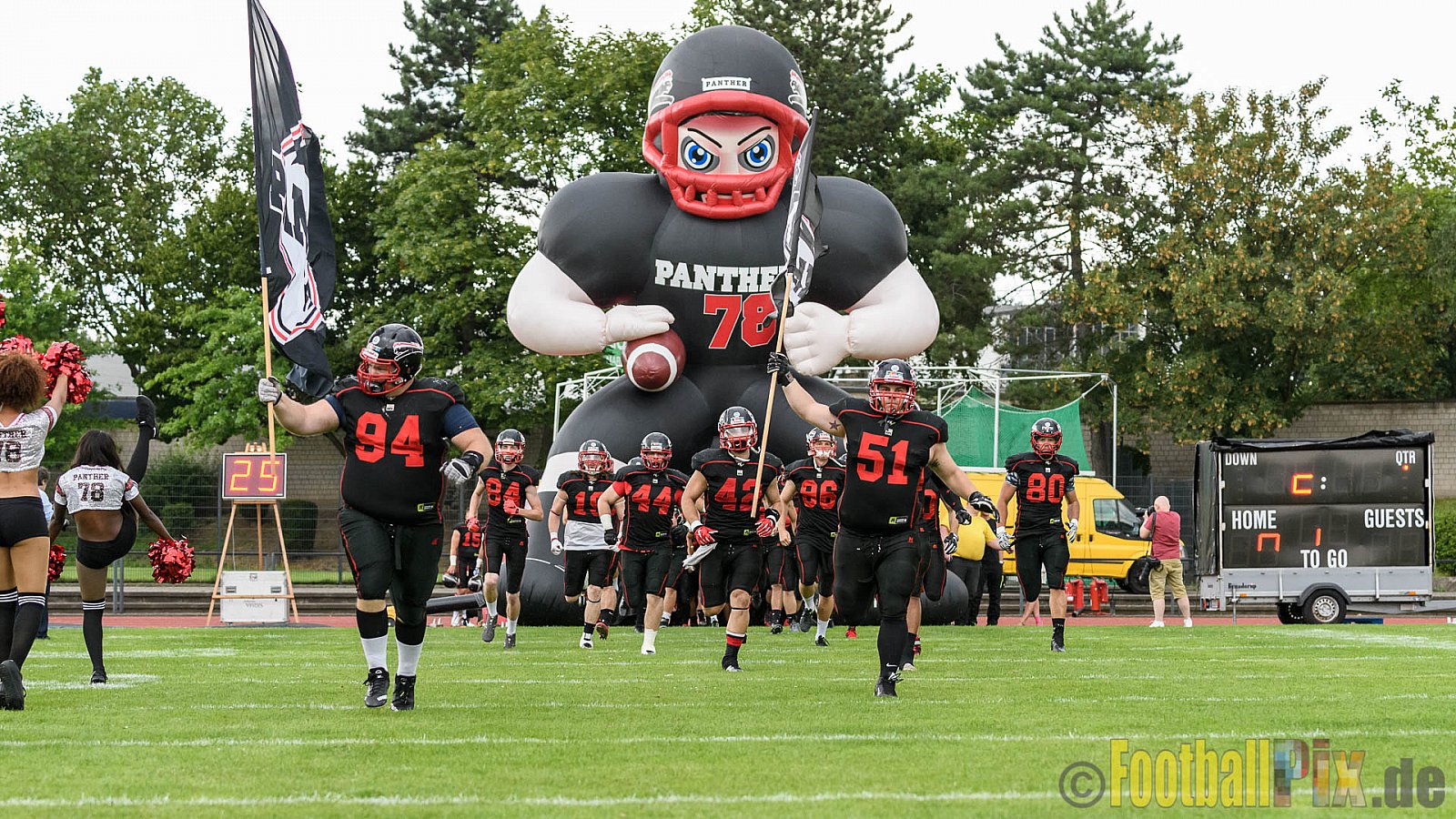 Düsseldorf Panther vs. Berlin Adler - 30.07.2016 GFL Nord: Düsseldorf Panther vs. Berlin Adler (39:41)