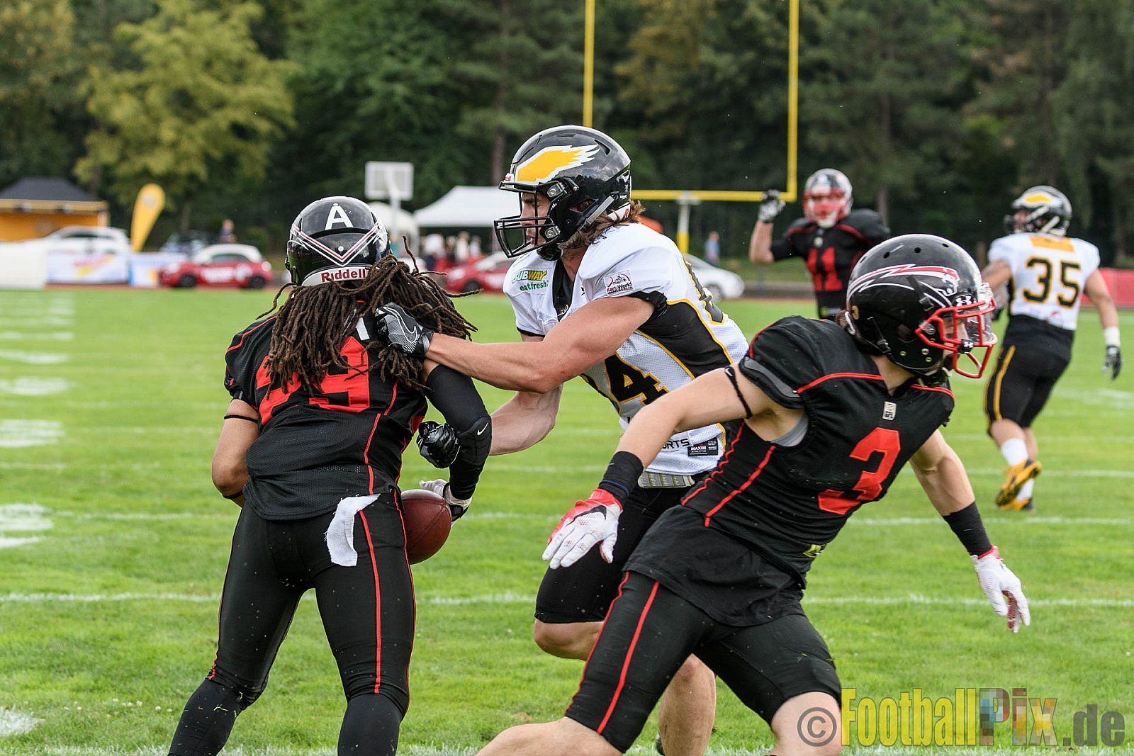 Düsseldorf Panther vs. Berlin Adler - 30.07.2016 GFL Nord: Düsseldorf Panther vs. Berlin Adler (39:41)