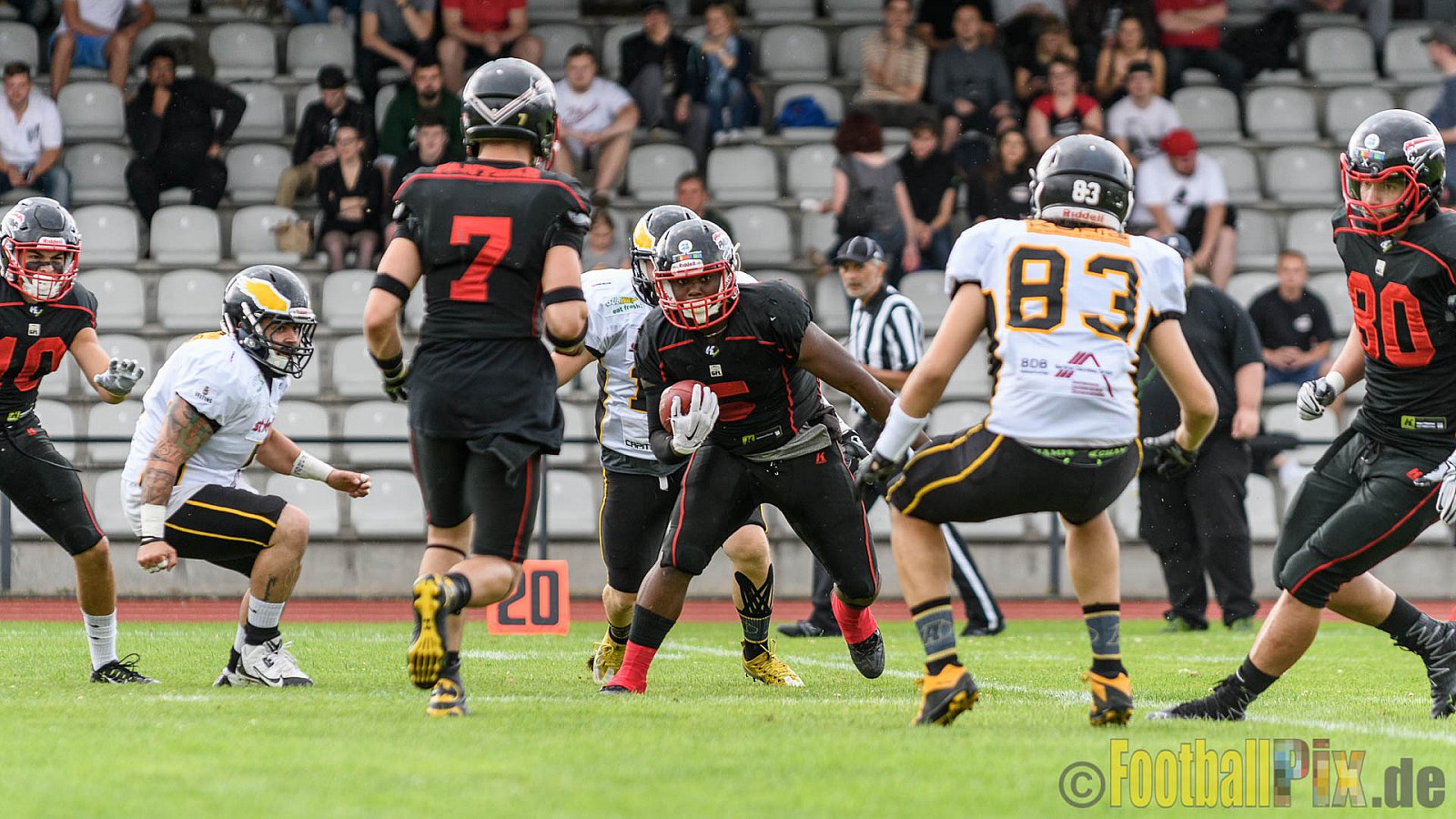 Düsseldorf Panther vs. Berlin Adler - 30.07.2016 GFL Nord: Düsseldorf Panther vs. Berlin Adler (39:41)