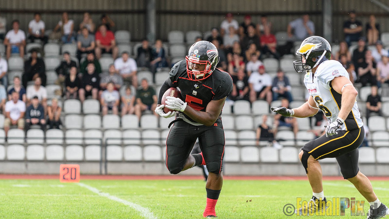 Düsseldorf Panther vs. Berlin Adler - 30.07.2016 GFL Nord: Düsseldorf Panther vs. Berlin Adler (39:41)