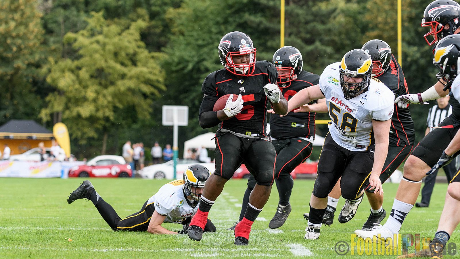 Düsseldorf Panther vs. Berlin Adler - 30.07.2016 GFL Nord: Düsseldorf Panther vs. Berlin Adler (39:41)