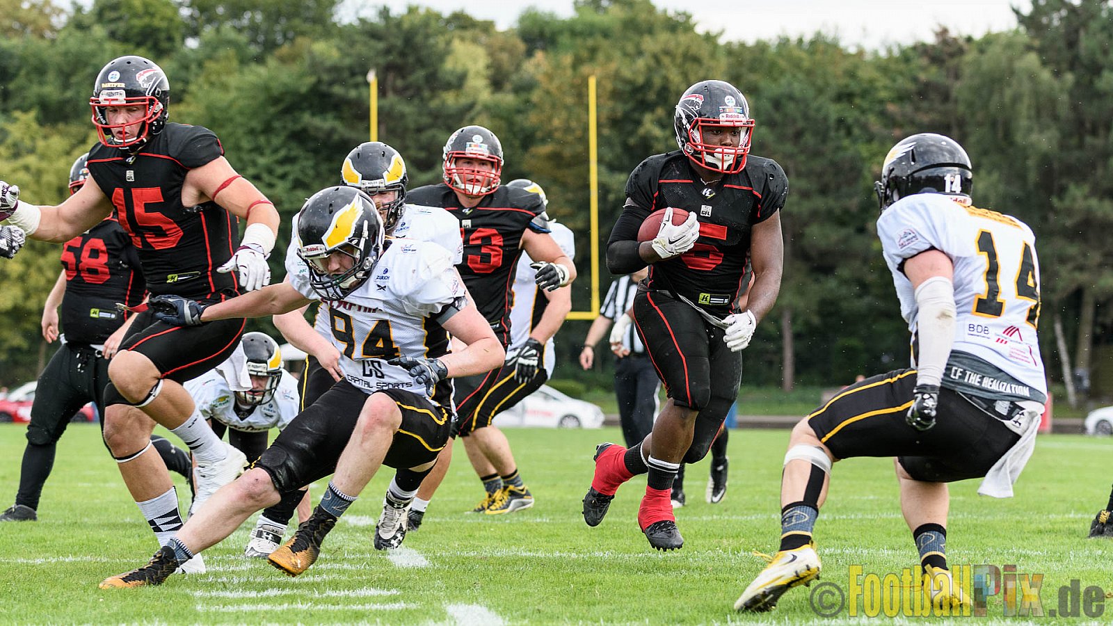 Düsseldorf Panther vs. Berlin Adler - 30.07.2016 GFL Nord: Düsseldorf Panther vs. Berlin Adler (39:41)