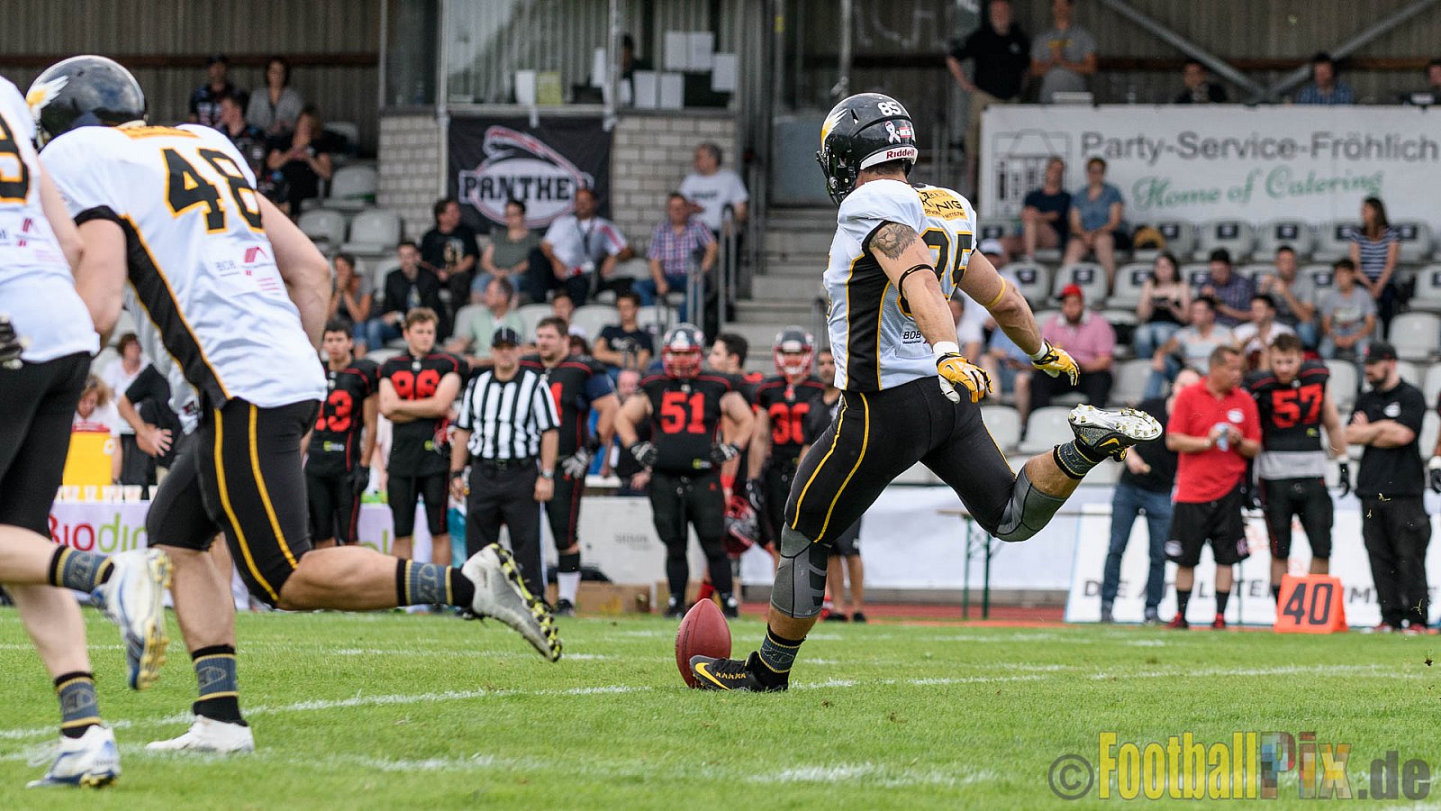 Düsseldorf Panther vs. Berlin Adler - 30.07.2016 GFL Nord: Düsseldorf Panther vs. Berlin Adler (39:41)