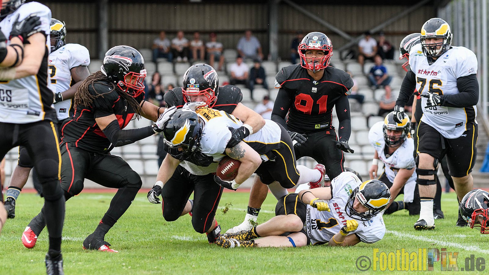 Düsseldorf Panther vs. Berlin Adler - 30.07.2016 GFL Nord: Düsseldorf Panther vs. Berlin Adler (39:41)