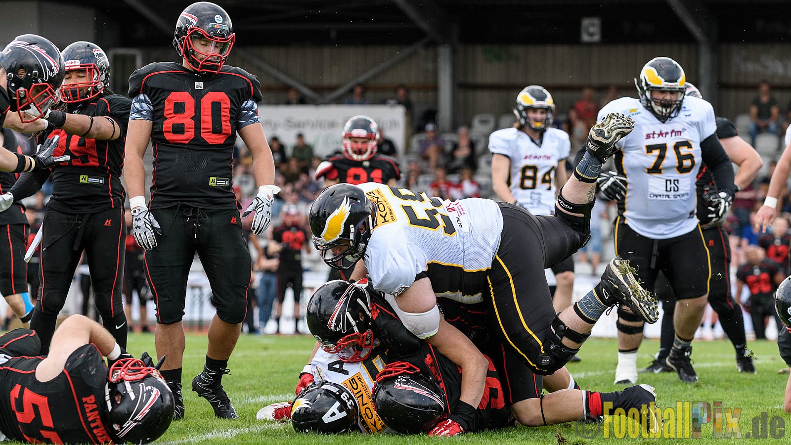 Düsseldorf Panther vs. Berlin Adler - 30.07.2016 GFL Nord: Düsseldorf Panther vs. Berlin Adler (39:41)