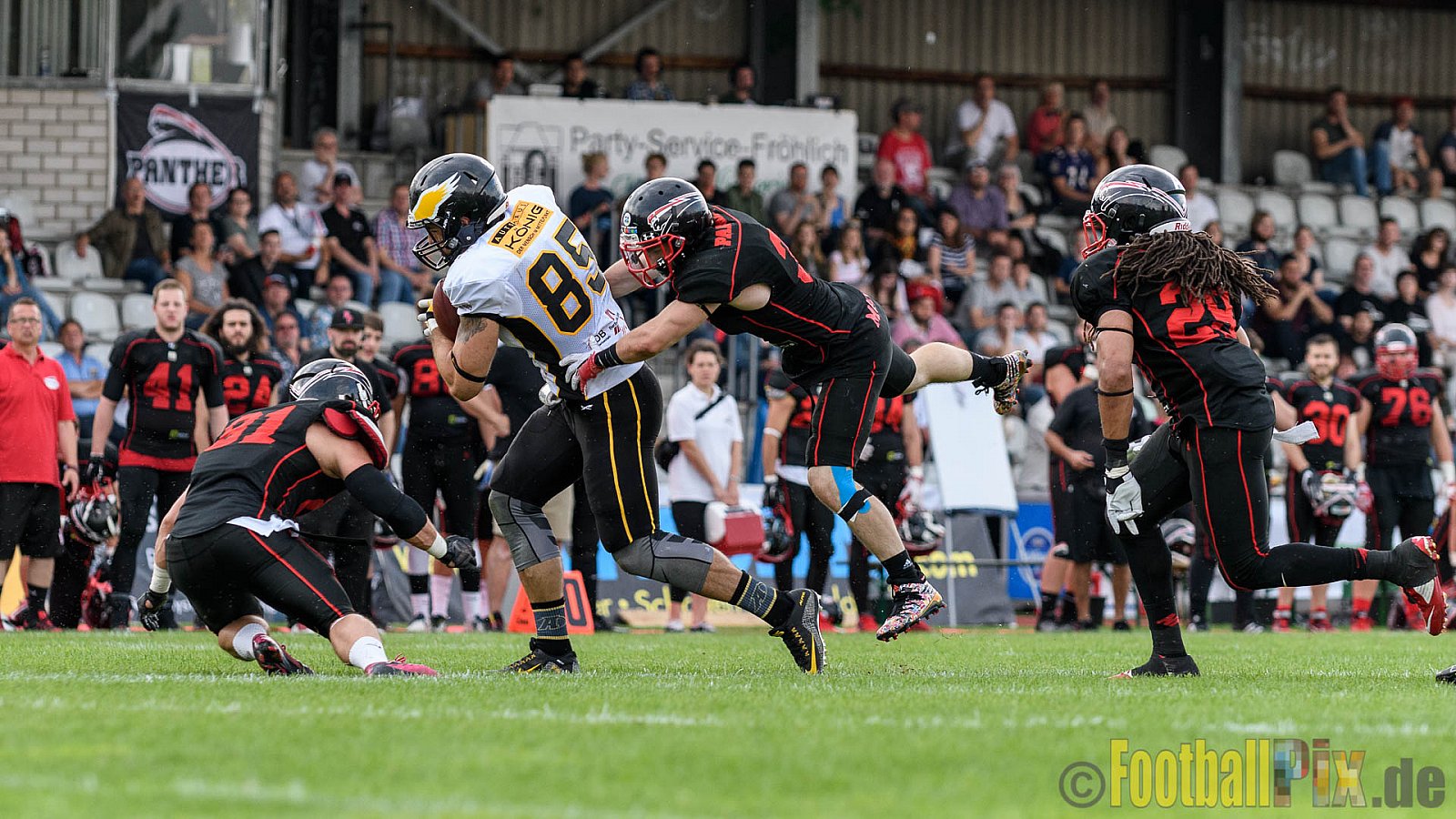 Düsseldorf Panther vs. Berlin Adler - 30.07.2016 GFL Nord: Düsseldorf Panther vs. Berlin Adler (39:41)