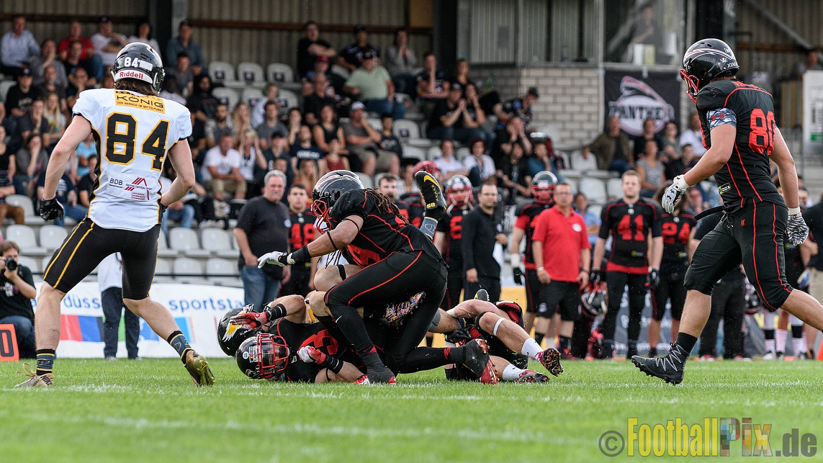 Düsseldorf Panther vs. Berlin Adler - 30.07.2016 GFL Nord: Düsseldorf Panther vs. Berlin Adler (39:41)