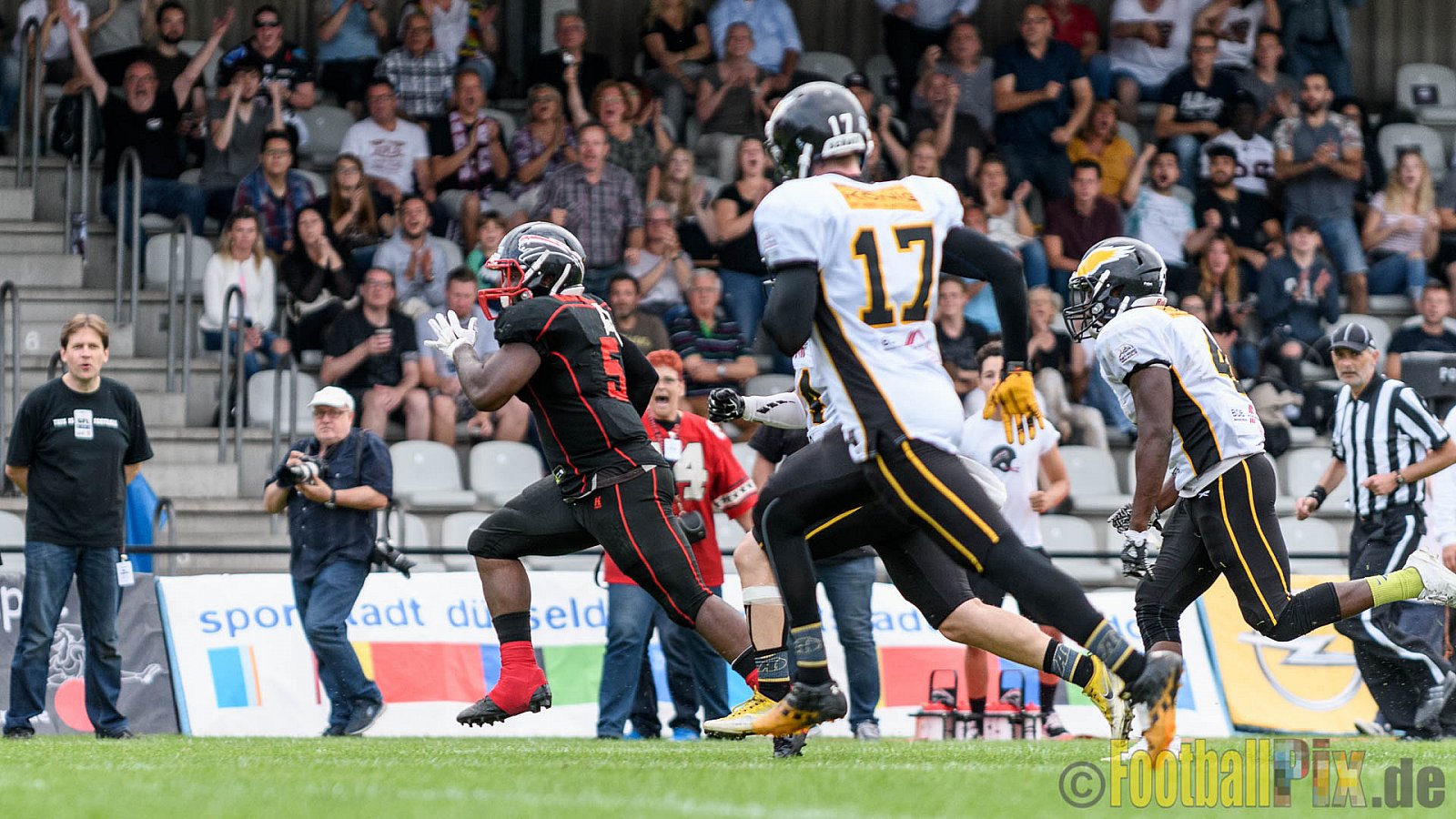 Düsseldorf Panther vs. Berlin Adler - 30.07.2016 GFL Nord: Düsseldorf Panther vs. Berlin Adler (39:41)