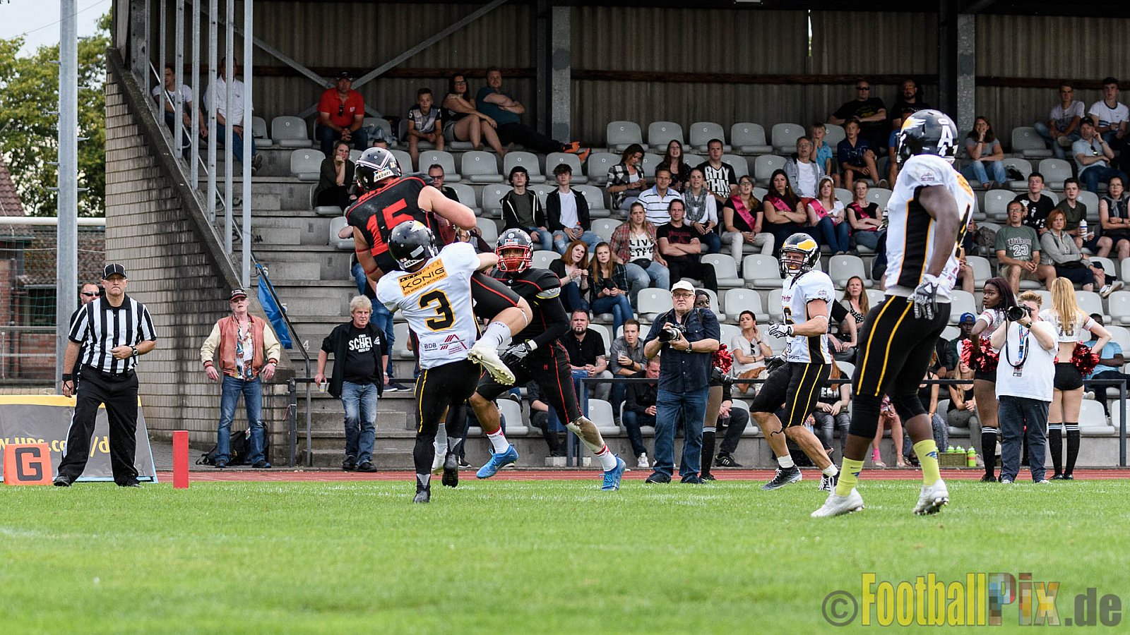Düsseldorf Panther vs. Berlin Adler - 30.07.2016 GFL Nord: Düsseldorf Panther vs. Berlin Adler (39:41)
