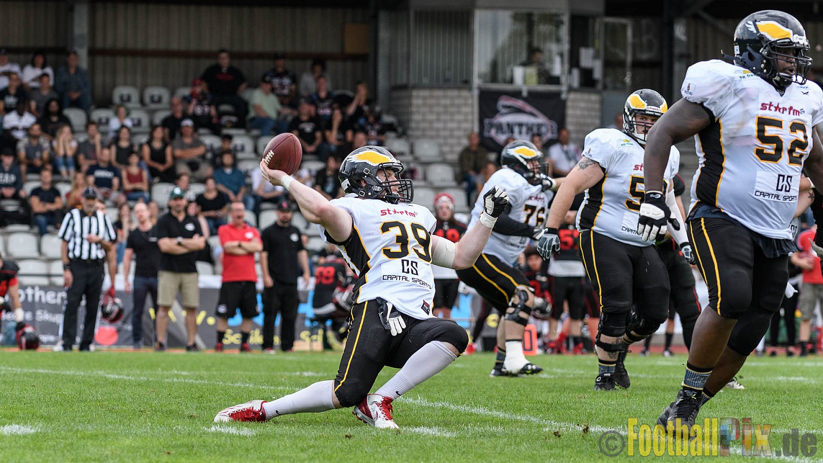 Düsseldorf Panther vs. Berlin Adler - 30.07.2016 GFL Nord: Düsseldorf Panther vs. Berlin Adler (39:41)