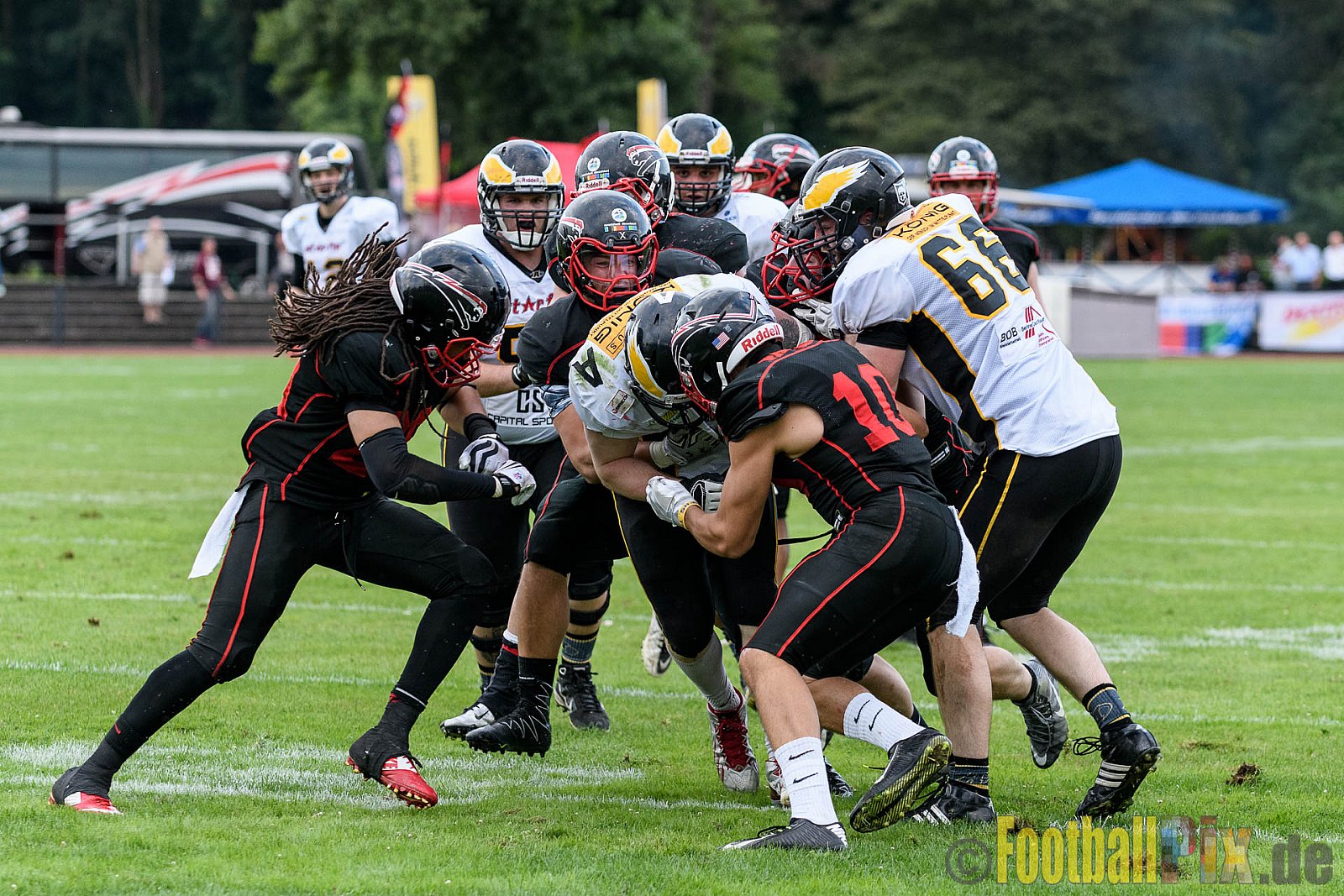 Düsseldorf Panther vs. Berlin Adler - 30.07.2016 GFL Nord: Düsseldorf Panther vs. Berlin Adler (39:41)