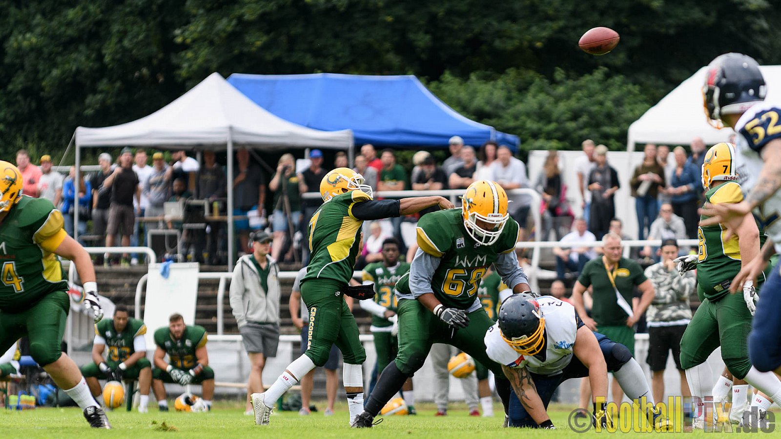 Cologne Crocodiles vs. Essen Assindia Cardinals - 31.07.2016 GFL2: Cologne Crocodiles vs. Essen Assindia Cardinals (43:7)