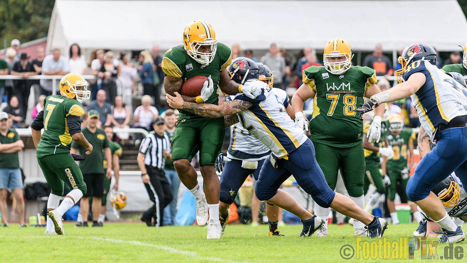 Cologne Crocodiles vs. Essen Assindia Cardinals - 31.07.2016 GFL2: Cologne Crocodiles vs. Essen Assindia Cardinals (43:7)