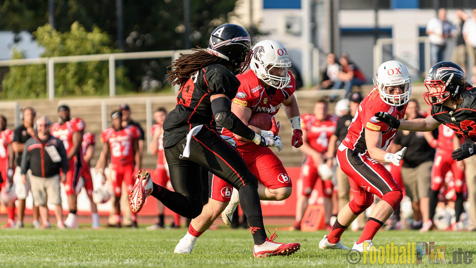 Düsseldorf Panther vs. New Yorker Lions - 06.08.2016 GFL Nord: Düsseldorf Panther vs. New Yorker Lions (10:49)