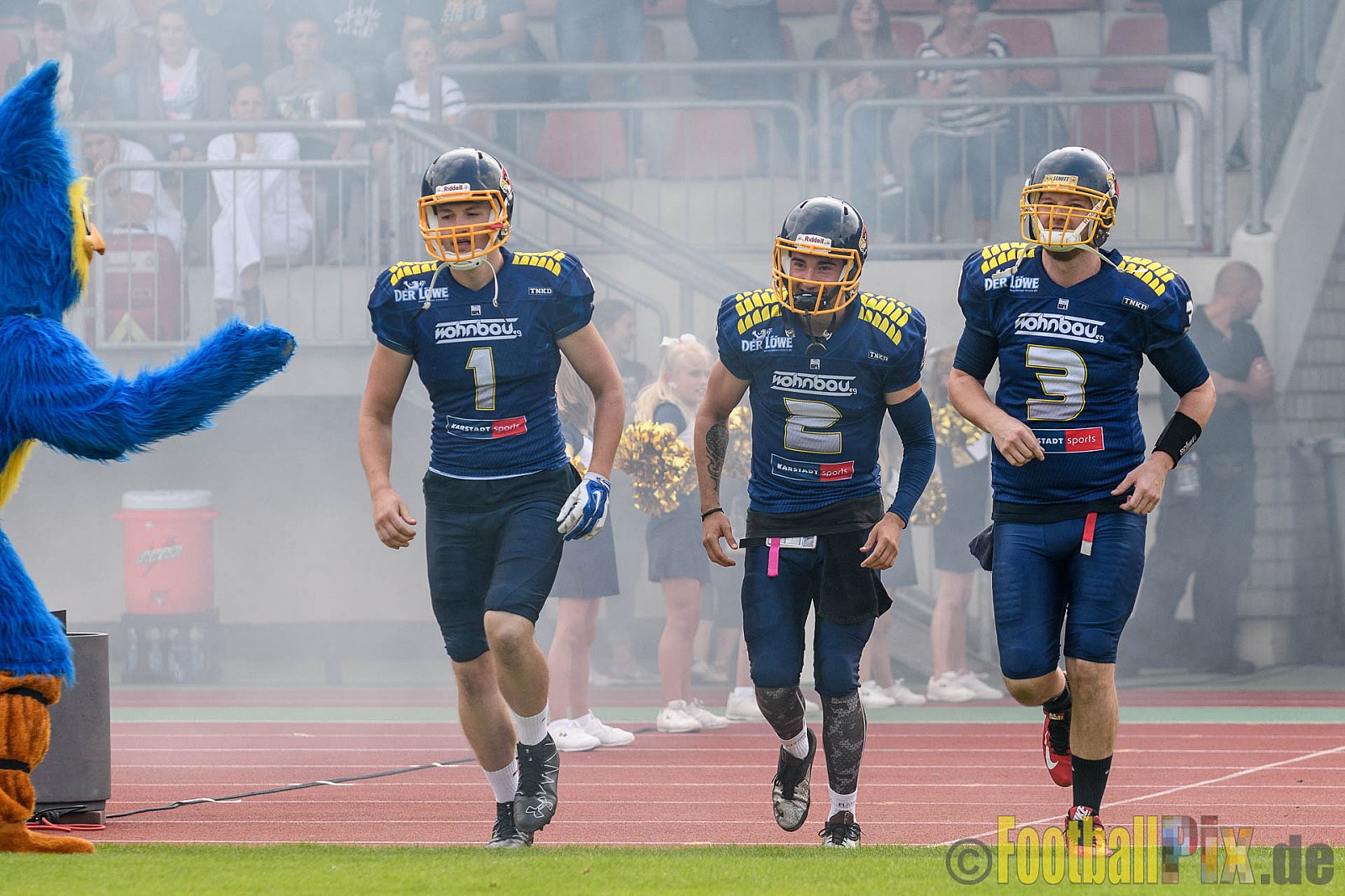Essen Assindia Cardinals vs. Bielefeld Bulldogs - 13.08.2016 GFL2: Essen Assindia Cardinals vs. Bielefeld Bulldogs (49:6)