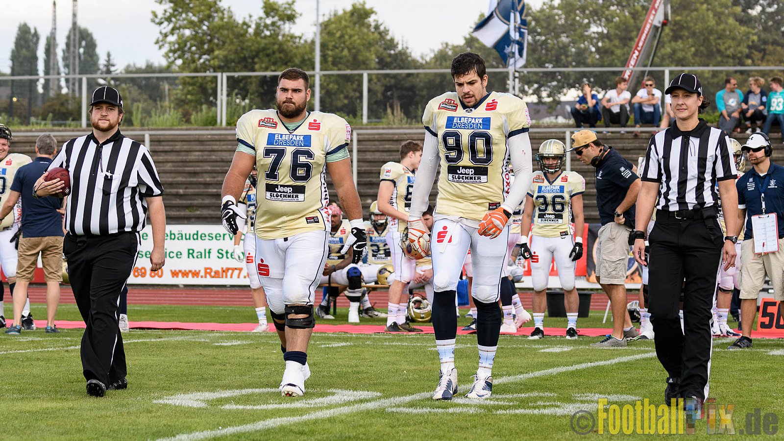 Düsseldorf Panther vs. Dresden Monarchs - 20.08.2016 GFL Nord: Düsseldorf Panther vs. Dresden Monarchs (16:69)