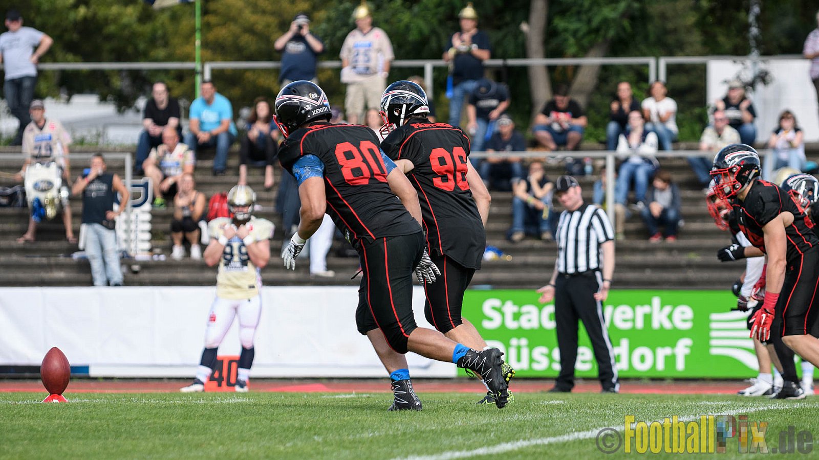 Düsseldorf Panther vs. Dresden Monarchs - 20.08.2016 GFL Nord: Düsseldorf Panther vs. Dresden Monarchs (16:69)