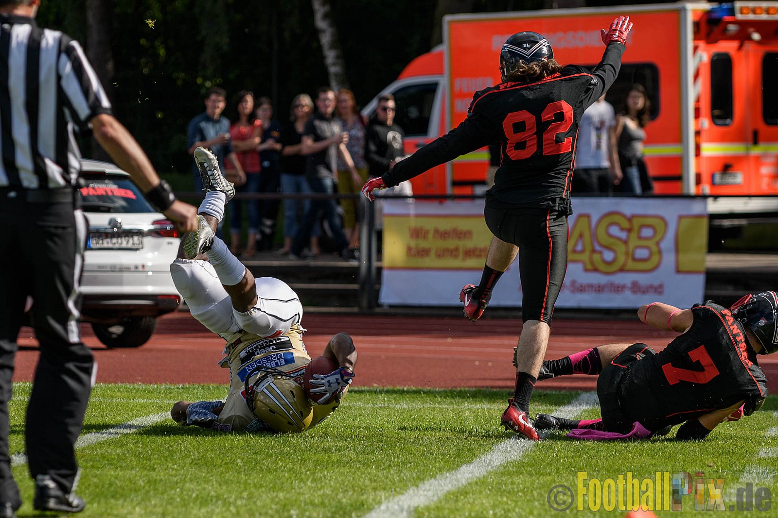 Düsseldorf Panther vs. Dresden Monarchs - 20.08.2016 GFL Nord: Düsseldorf Panther vs. Dresden Monarchs (16:69)