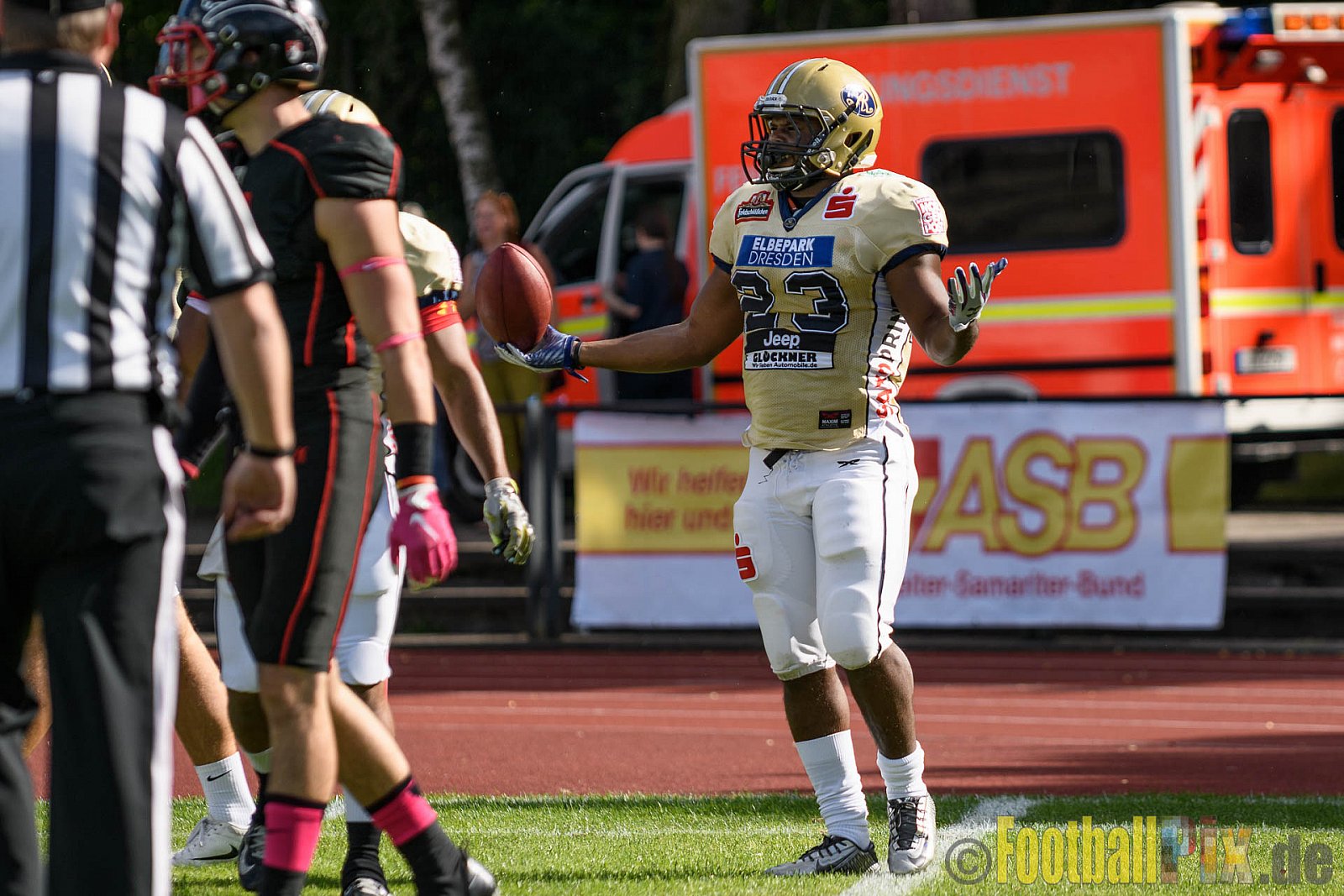 Düsseldorf Panther vs. Dresden Monarchs - 20.08.2016 GFL Nord: Düsseldorf Panther vs. Dresden Monarchs (16:69)