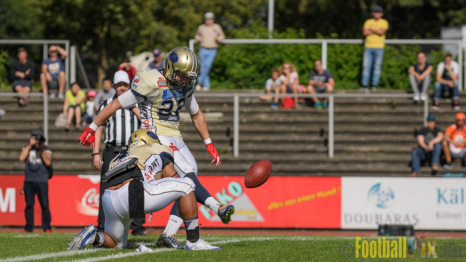 Düsseldorf Panther vs. Dresden Monarchs - 20.08.2016 GFL Nord: Düsseldorf Panther vs. Dresden Monarchs (16:69)