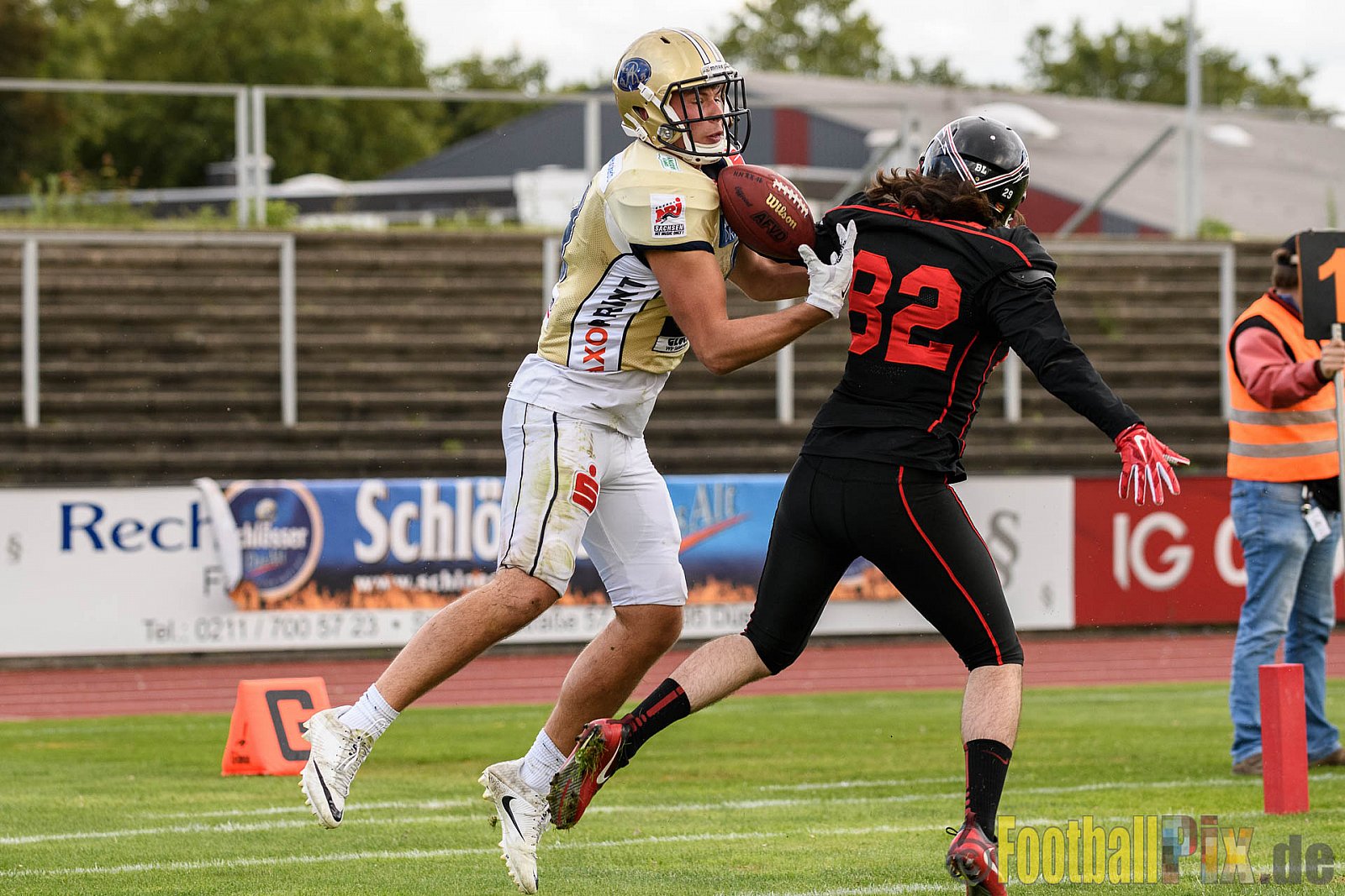 Düsseldorf Panther vs. Dresden Monarchs - 20.08.2016 GFL Nord: Düsseldorf Panther vs. Dresden Monarchs (16:69)