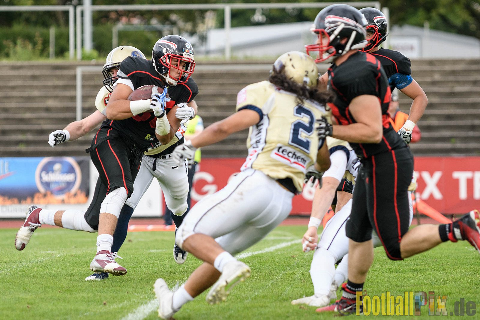 Düsseldorf Panther vs. Dresden Monarchs - 20.08.2016 GFL Nord: Düsseldorf Panther vs. Dresden Monarchs (16:69)