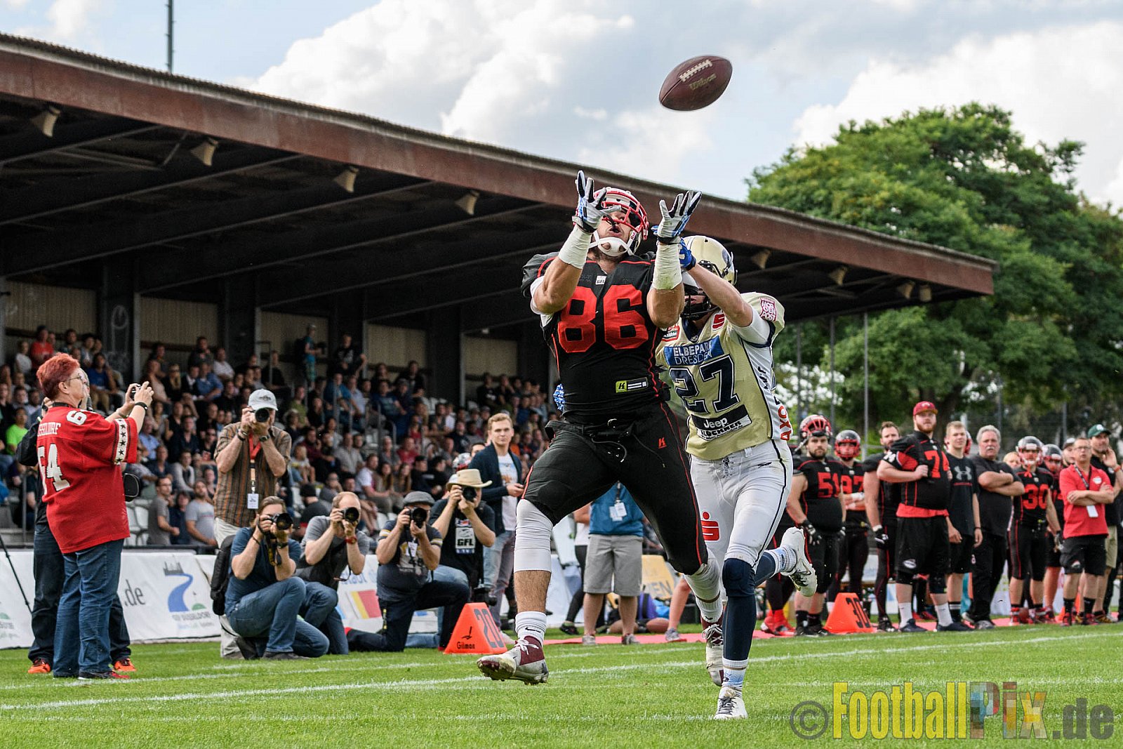 Düsseldorf Panther vs. Dresden Monarchs - 20.08.2016 GFL Nord: Düsseldorf Panther vs. Dresden Monarchs (16:69)