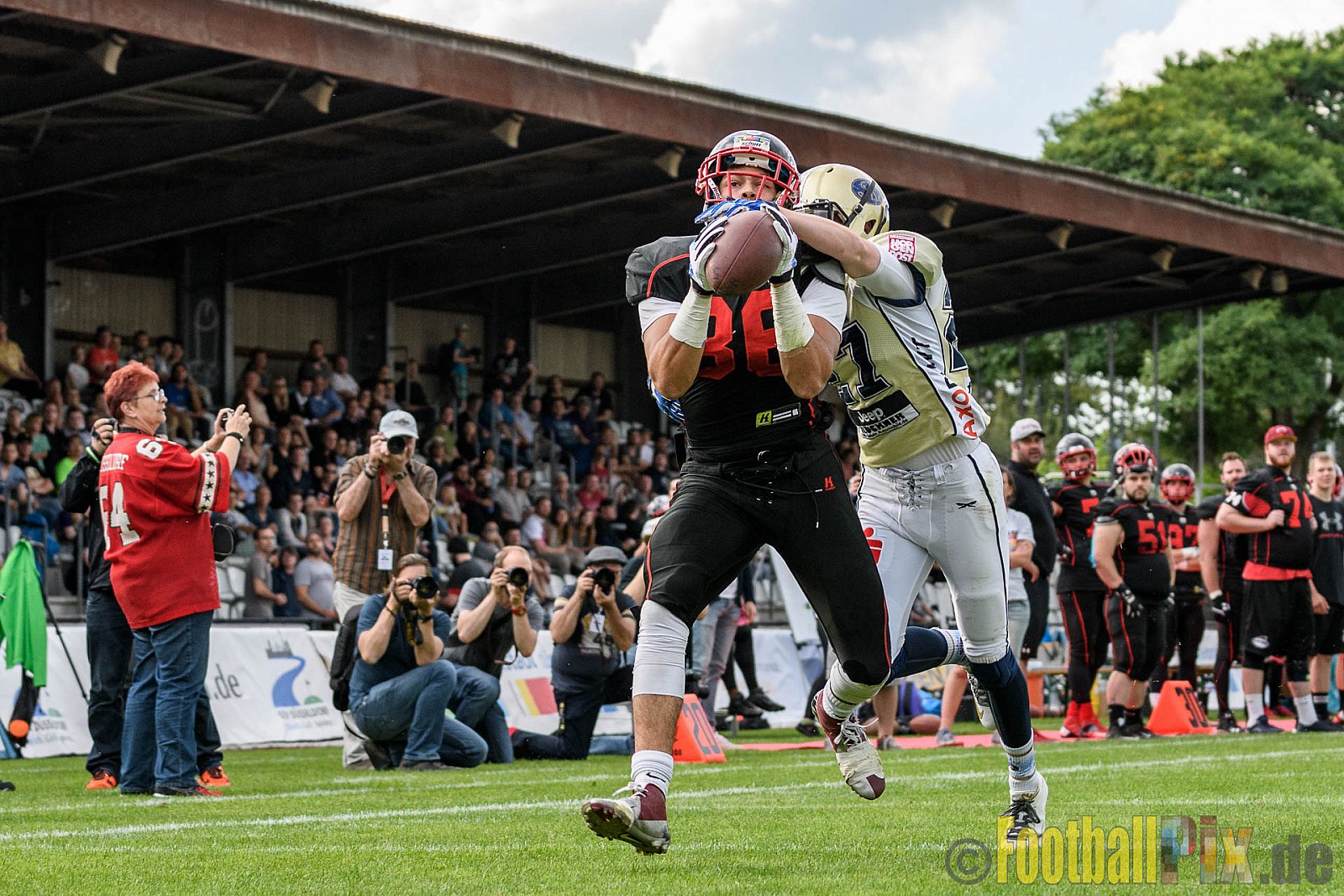 Düsseldorf Panther vs. Dresden Monarchs - 20.08.2016 GFL Nord: Düsseldorf Panther vs. Dresden Monarchs (16:69)