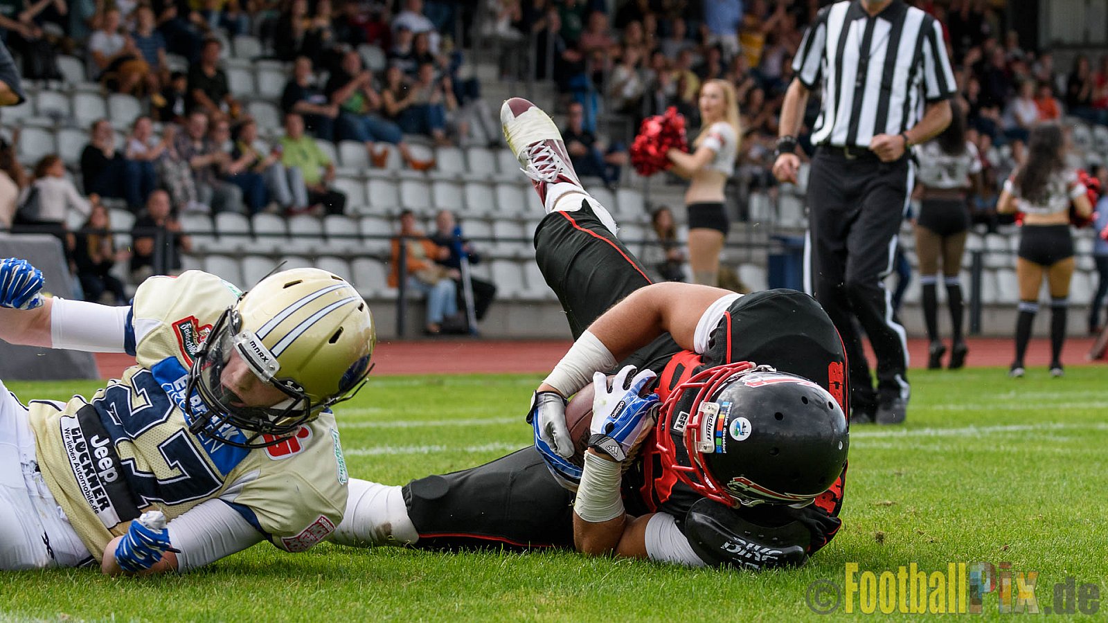 Düsseldorf Panther vs. Dresden Monarchs - 20.08.2016 GFL Nord: Düsseldorf Panther vs. Dresden Monarchs (16:69)