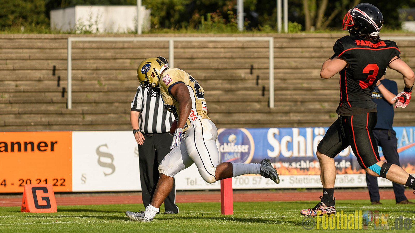Düsseldorf Panther vs. Dresden Monarchs - 20.08.2016 GFL Nord: Düsseldorf Panther vs. Dresden Monarchs (16:69)