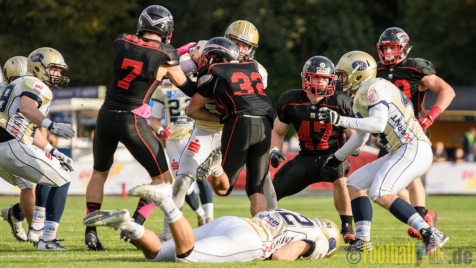 Düsseldorf Panther vs. Dresden Monarchs - 20.08.2016 GFL Nord: Düsseldorf Panther vs. Dresden Monarchs (16:69)