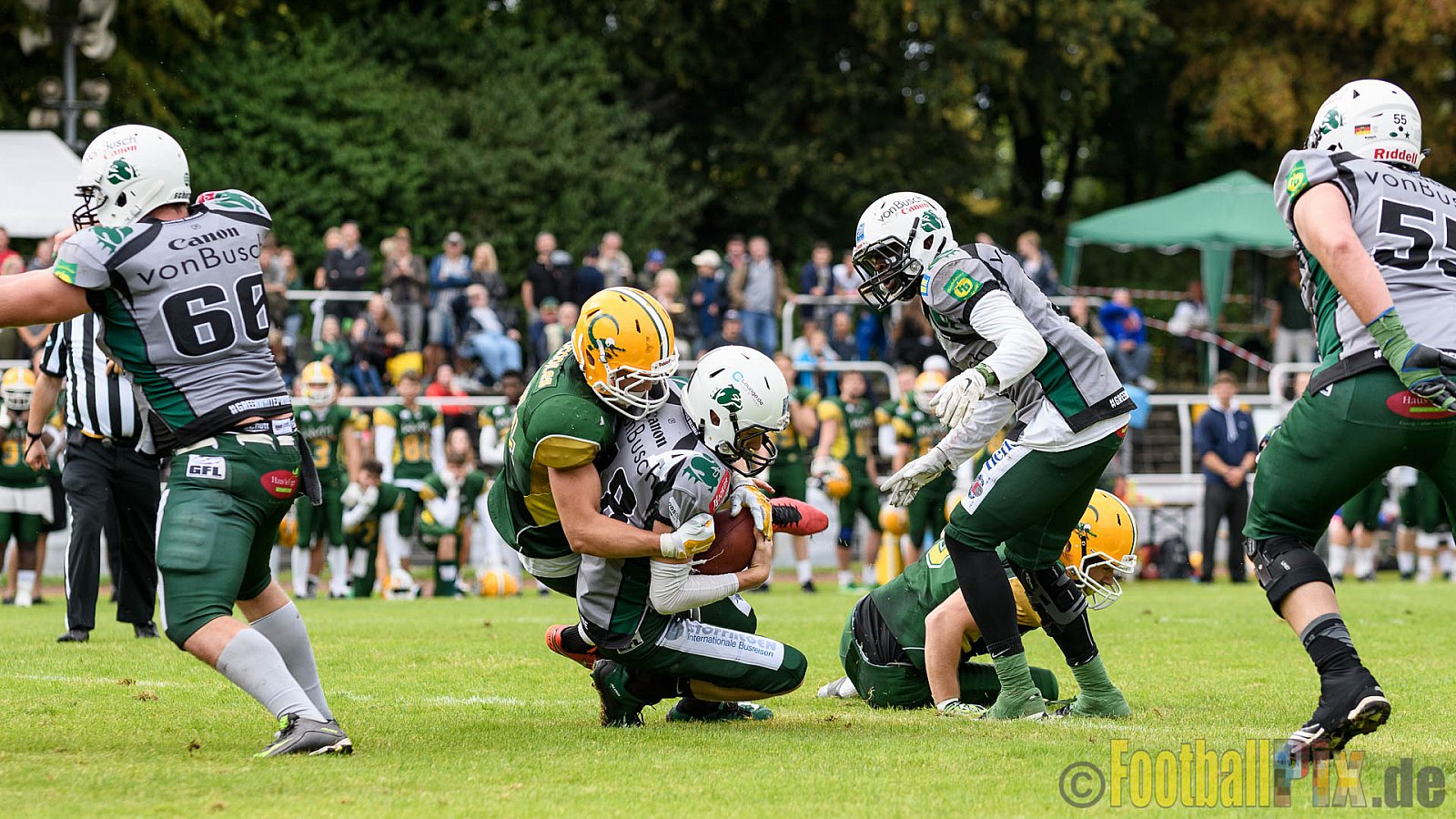 Cologne Crocodiles vs. Bielefeld Bulldogs - 21.08.2016 GFL2: Cologne Crocodiles vs. Bielefeld Bulldogs (63:17)