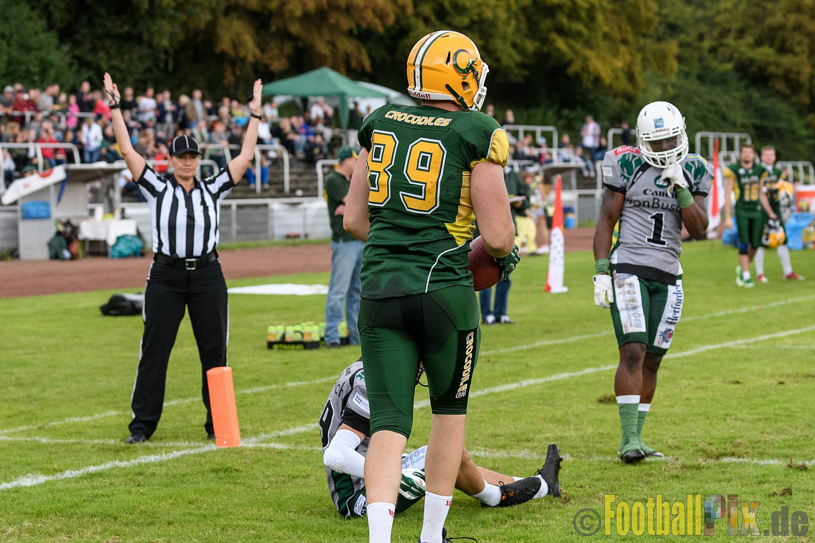 Cologne Crocodiles vs. Bielefeld Bulldogs - 21.08.2016 GFL2: Cologne Crocodiles vs. Bielefeld Bulldogs (63:17)