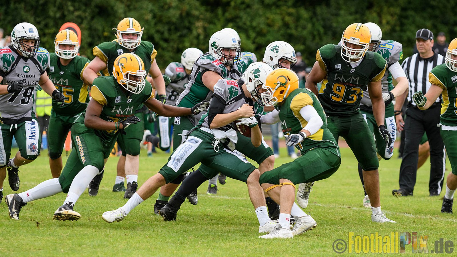 Cologne Crocodiles vs. Bielefeld Bulldogs - 21.08.2016 GFL2: Cologne Crocodiles vs. Bielefeld Bulldogs (63:17)