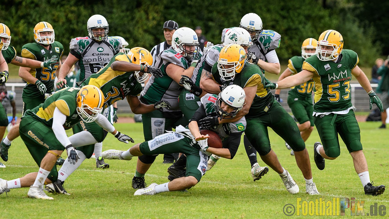 Cologne Crocodiles vs. Bielefeld Bulldogs - 21.08.2016 GFL2: Cologne Crocodiles vs. Bielefeld Bulldogs (63:17)