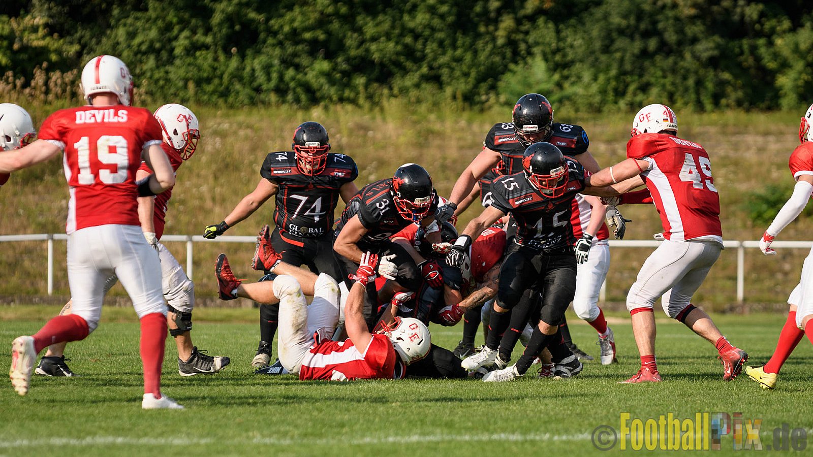 Gelsenkirchen Devils vs. Siegen Sentinels - 27.08.2016 OL NRW: Gelsenkirchen Devils vs. Siegen Sentinels (30:15)