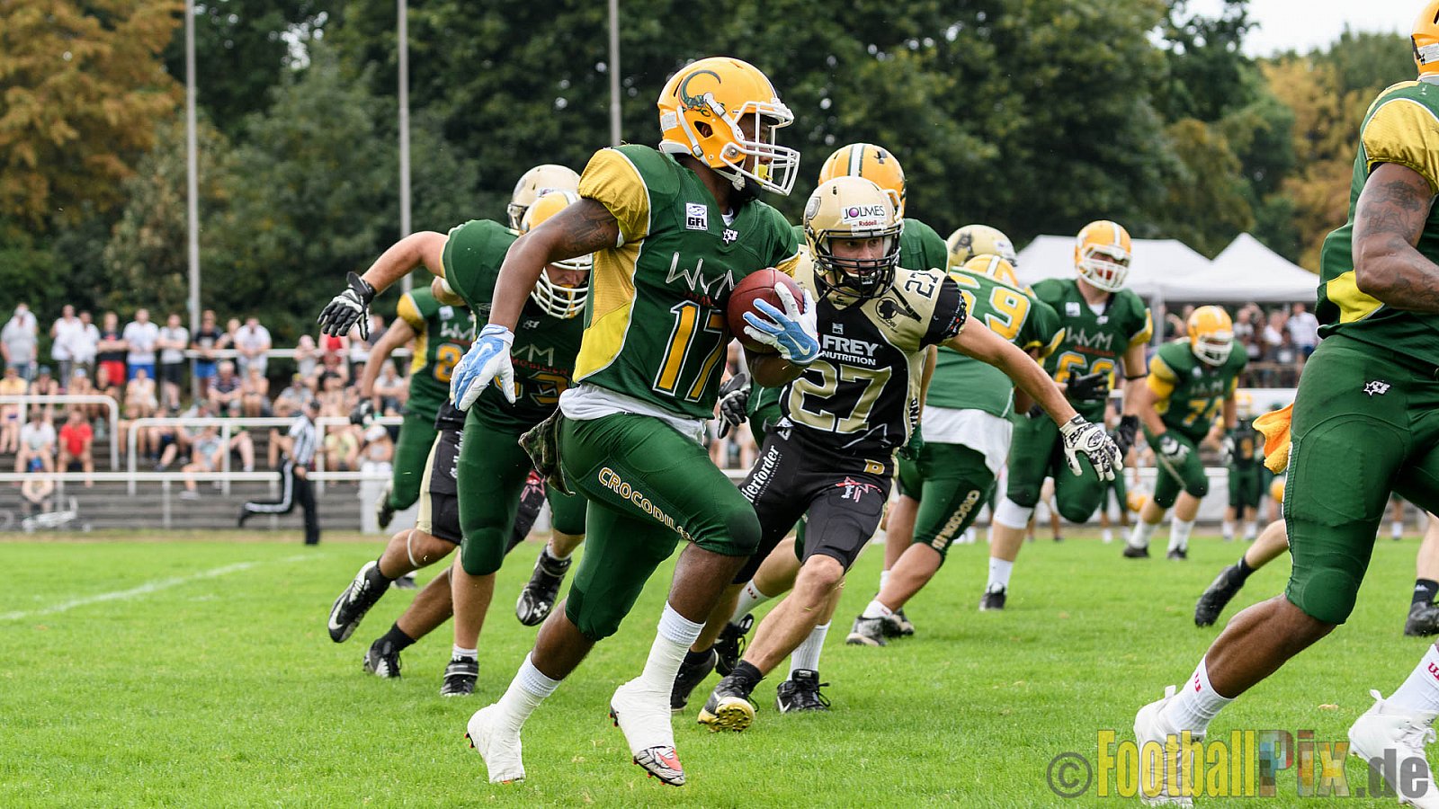 Cologne Crocodiles vs. Paderborn Dolphins - 28.08.2016 GFL2: Cologne Crocodiles vs. Paderborn Dolphins (56:16)
