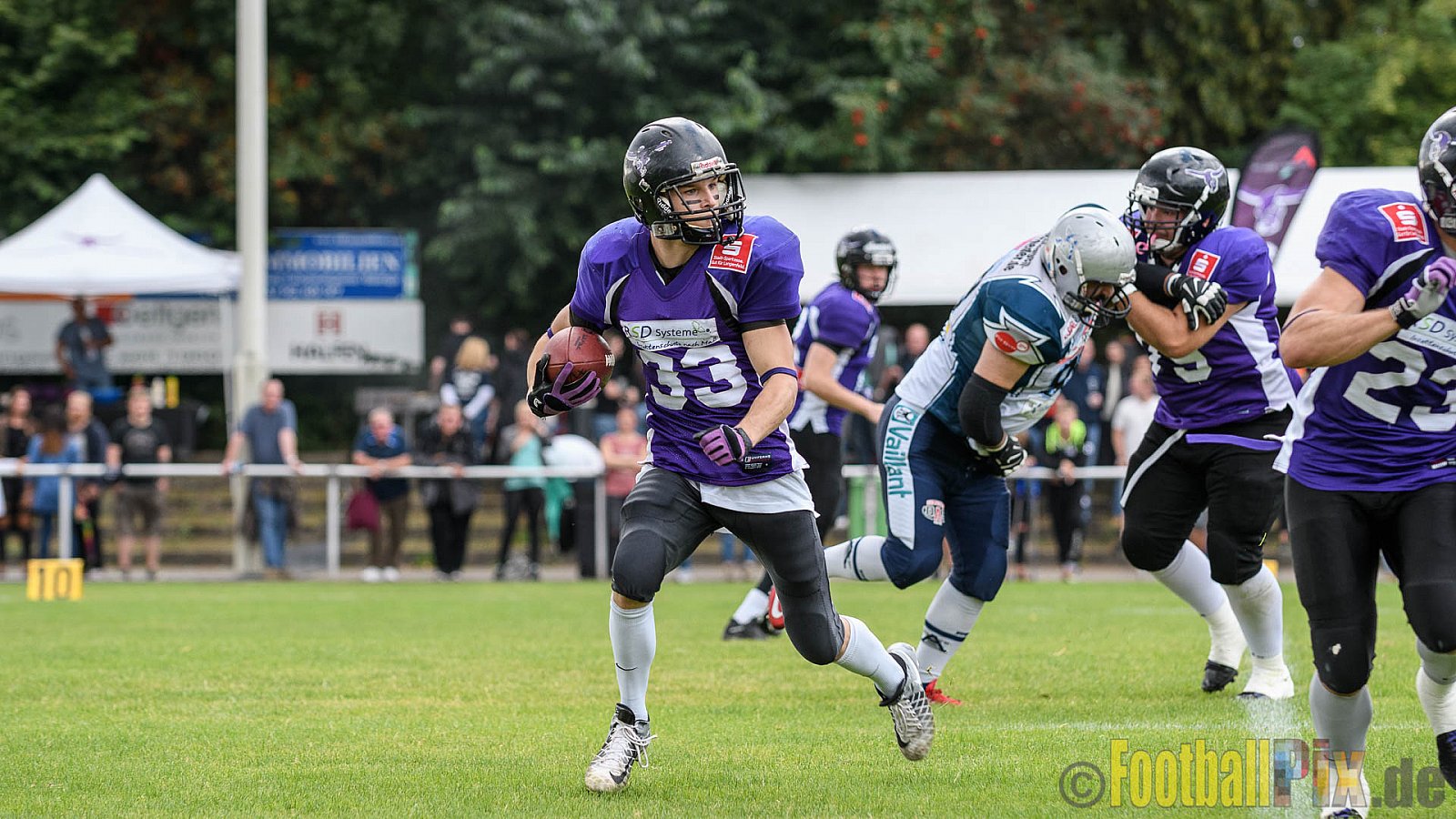 Langenfeld Longhorns vs. Remscheid Amboss - 04.09.2016 RL NRW: Langenfeld Longhorns vs. Remscheid Amboss (72:8)