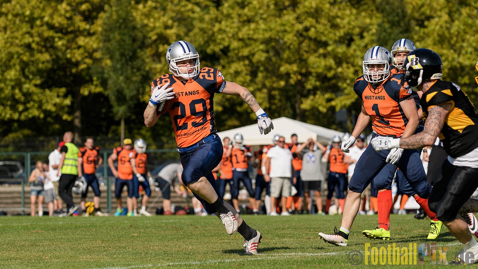 Düsseldorf Bulldozer vs. Sauerland Mustangs - 10.09.2016 LL Nord NRW: Düsseldorf Bulldozer vs. Sauerland Mustangs (14:27)