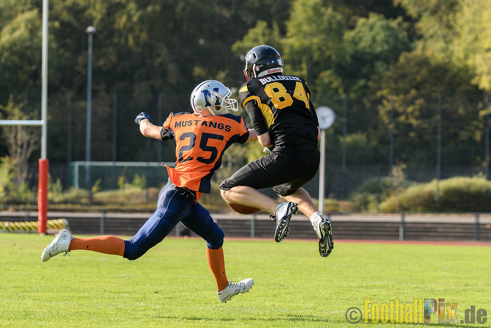 Düsseldorf Bulldozer vs. Sauerland Mustangs - 10.09.2016 LL Nord NRW: Düsseldorf Bulldozer vs. Sauerland Mustangs (14:27)