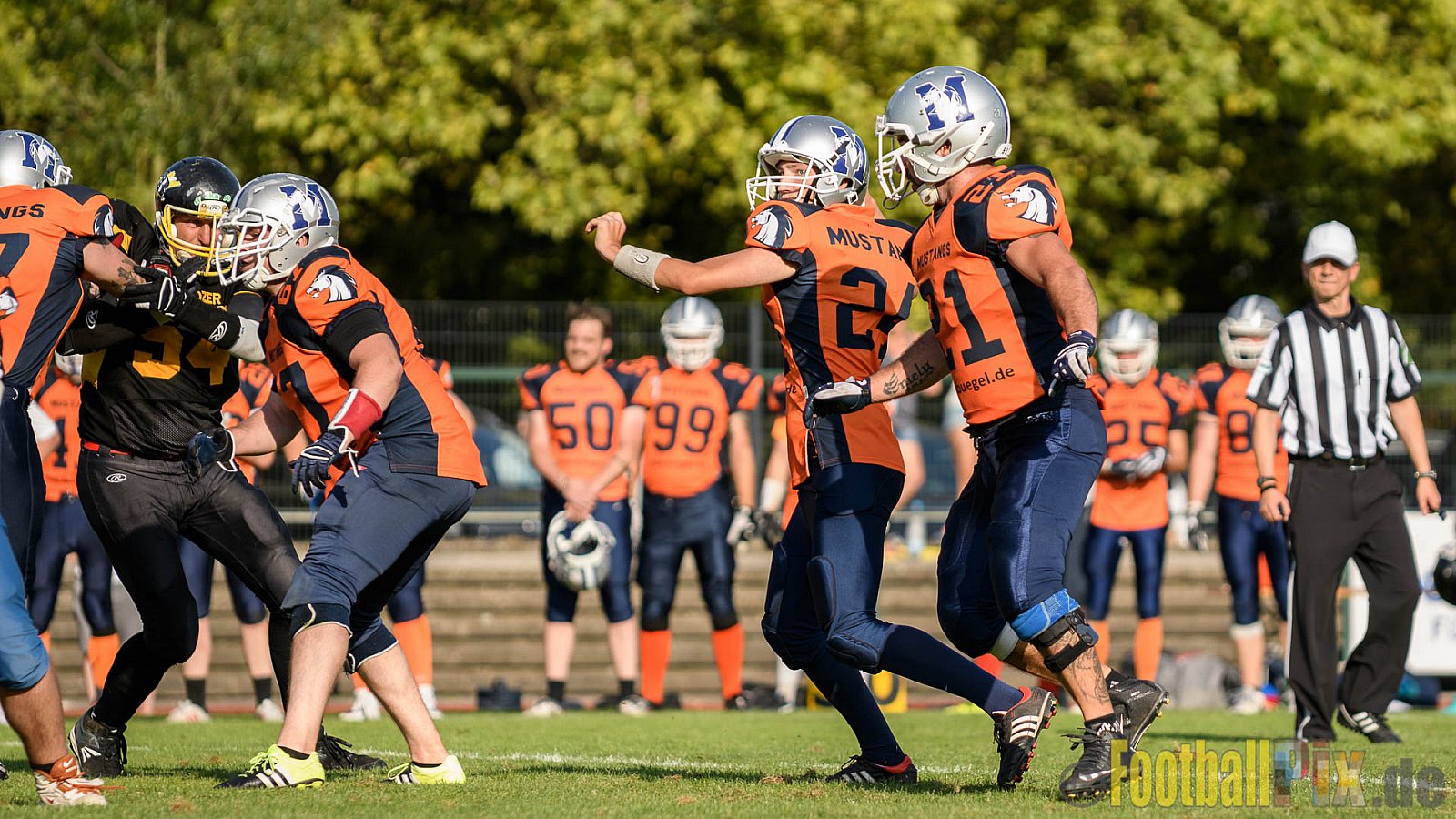 Düsseldorf Bulldozer vs. Sauerland Mustangs - 10.09.2016 LL Nord NRW: Düsseldorf Bulldozer vs. Sauerland Mustangs (14:27)