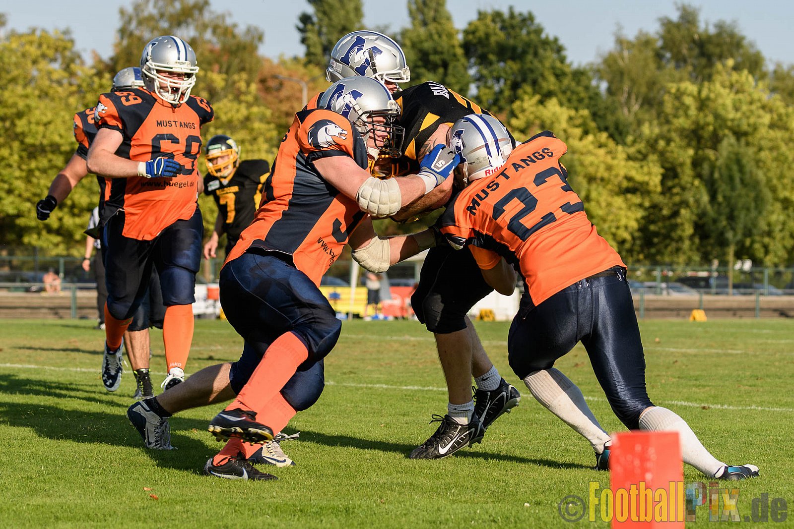 Düsseldorf Bulldozer vs. Sauerland Mustangs - 10.09.2016 LL Nord NRW: Düsseldorf Bulldozer vs. Sauerland Mustangs (14:27)