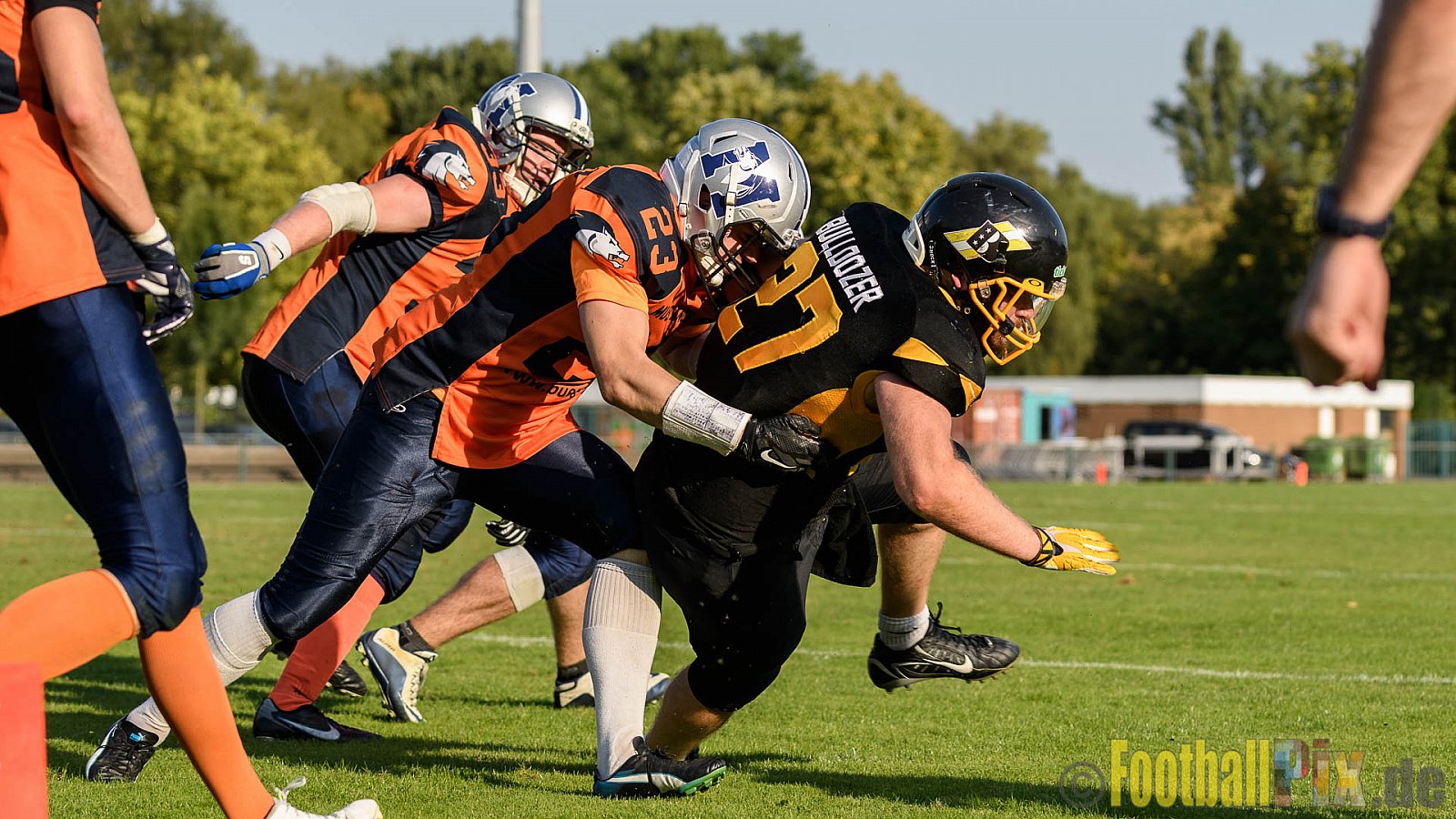 Düsseldorf Bulldozer vs. Sauerland Mustangs - 10.09.2016 LL Nord NRW: Düsseldorf Bulldozer vs. Sauerland Mustangs (14:27)