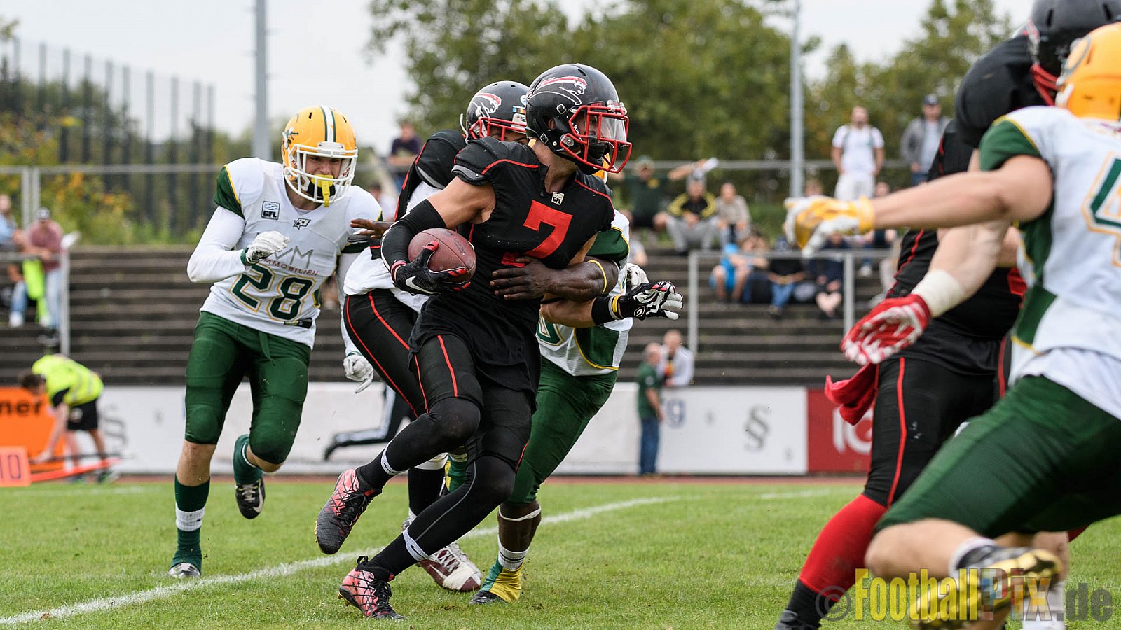 Düsseldorf Panther vs. Cologne Crocodiles - 17.09.2016 GFL Nord: Düsseldorf Panther vs. Cologne Crocodiles (0:34)