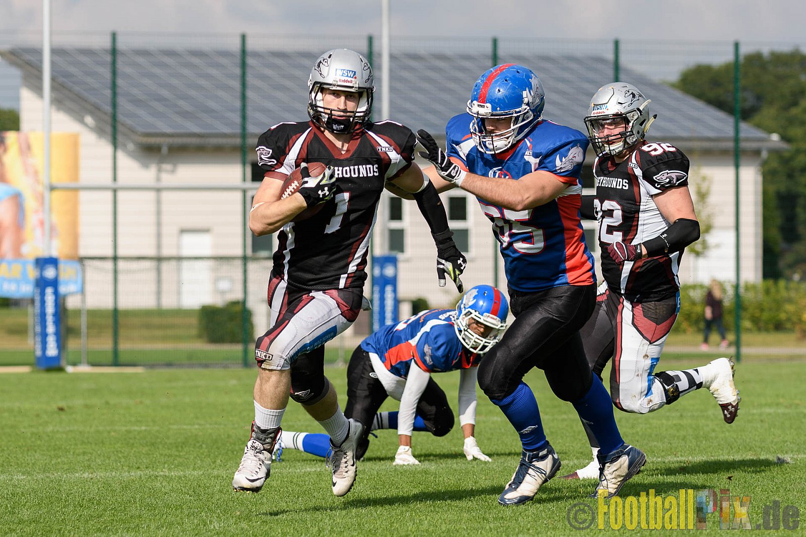 Bocholt Rhinos vs. Wuppertal Greyhounds - 18.09.2016 VL NRW: Bocholt Rhinos vs. Wuppertal Greyhounds (12:53)