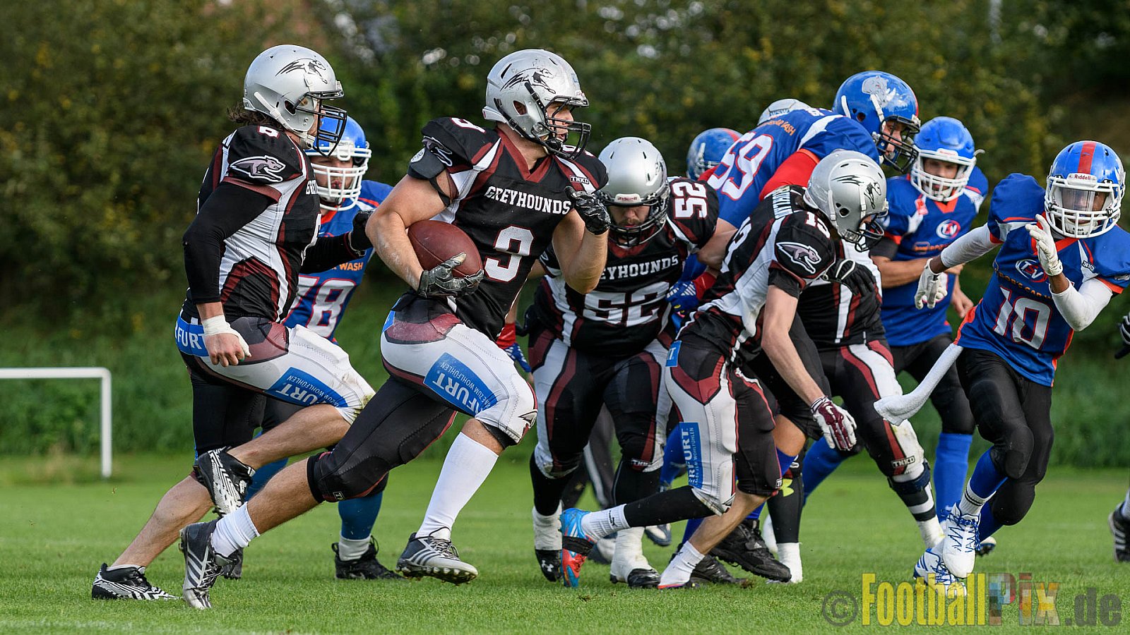 Bocholt Rhinos vs. Wuppertal Greyhounds - 18.09.2016 VL NRW: Bocholt Rhinos vs. Wuppertal Greyhounds (12:53)