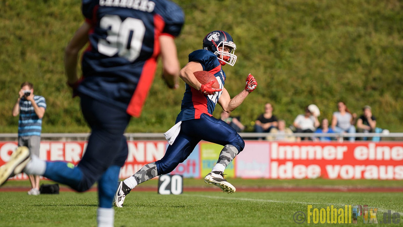 Recklinghausen Chargers vs. Bochum Rebels - 24.09.2016 LL NRW: Recklinghausen Chargers vs. Bochum Rebels (38:8)