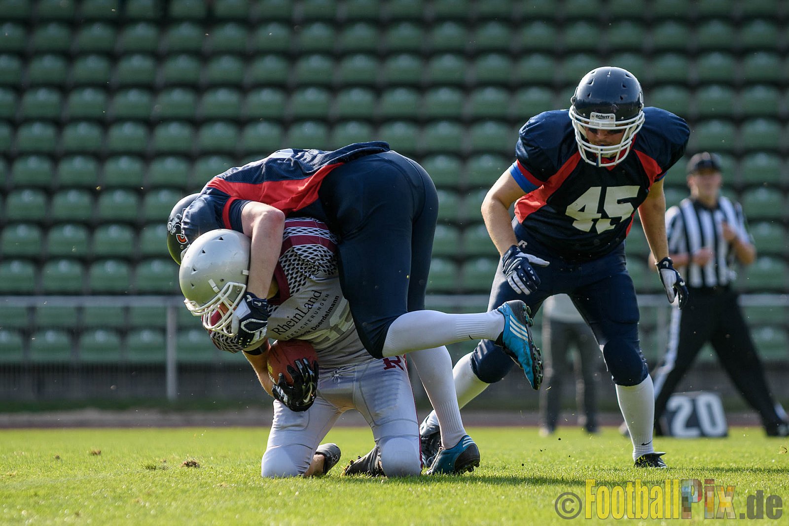 Recklinghausen Chargers vs. Bochum Rebels - 24.09.2016 LL NRW: Recklinghausen Chargers vs. Bochum Rebels (38:8)