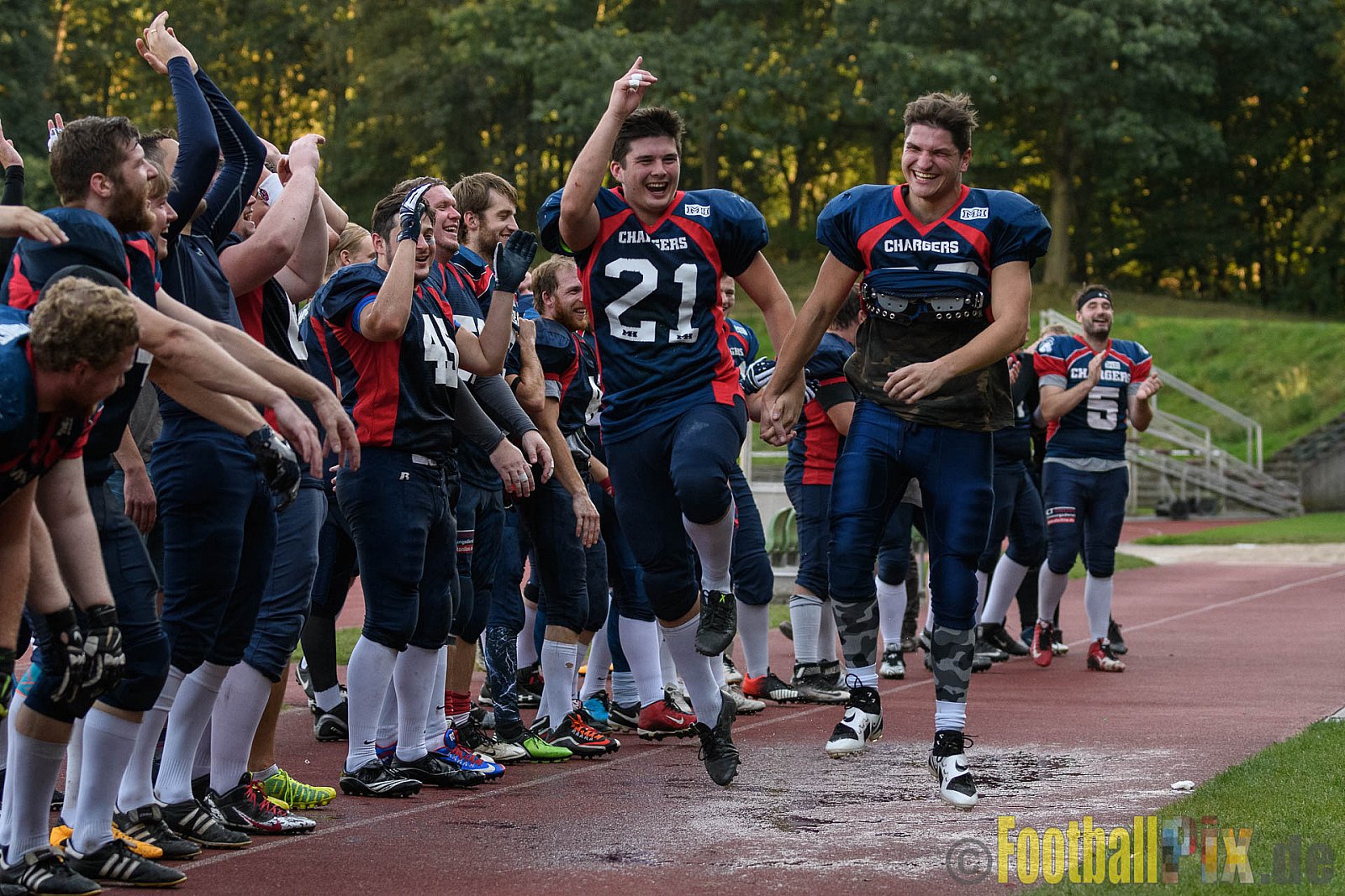 Recklinghausen Chargers vs. Bochum Rebels - 24.09.2016 LL NRW: Recklinghausen Chargers vs. Bochum Rebels (38:8)